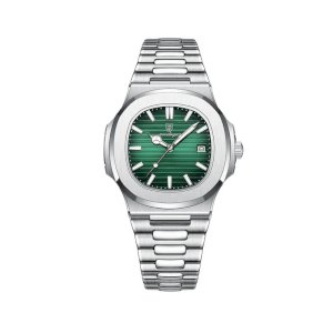 POEDAGAR 613 Luxury Premium Quality Full Waterproof Automatic Date Fashionable Men's Quartz Formal and Casual Watch